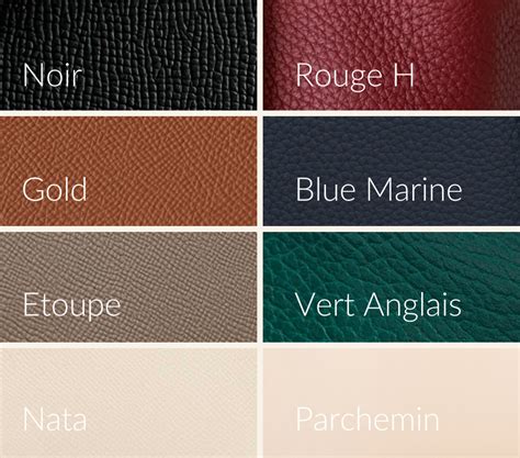 Hermes skin color chart